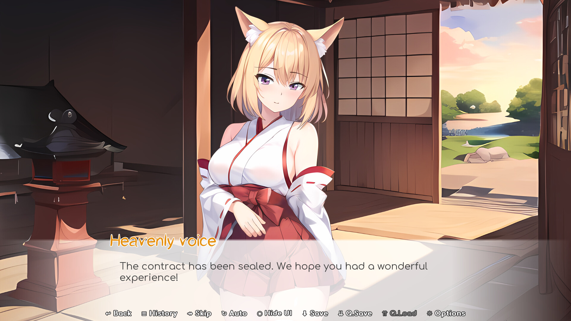 图片[4]-【PC/SLG/汉化】狐狸精灵契约 Fox Spirit Contract V1.0 STEAM汉化版【380M】-马克游戏