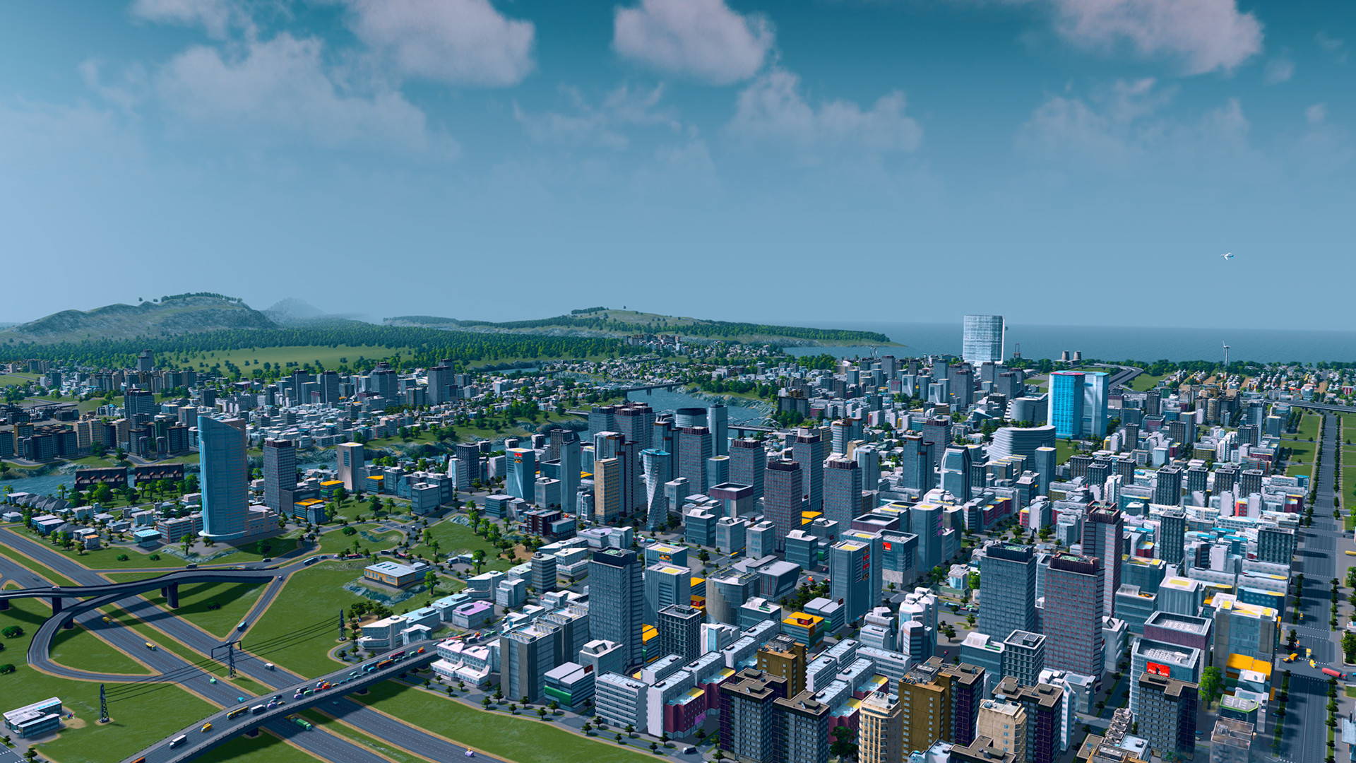 图片[2]-城市天际线/Cities: Skylines（V1.13.3-全DLC豪华版-现代交通网络-火车站地铁站-日落港口）一键下载安装版-55游戏仓