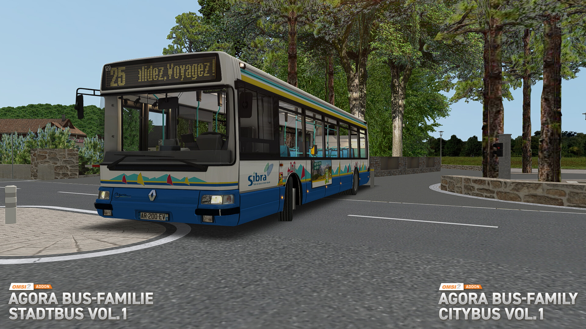 OMSI 2 Add-on Agora Bus-Familie Stadtbus Vol.1 - OMSI 2: Agora Bus ...