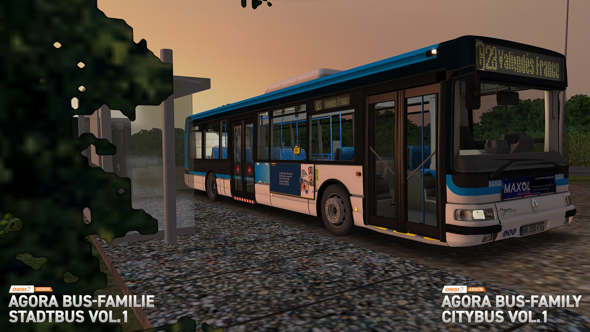 OMSI 2 Add-on Agora Bus-Familie Stadtbus Vol.1 - OMSI 2: Agora Bus ...