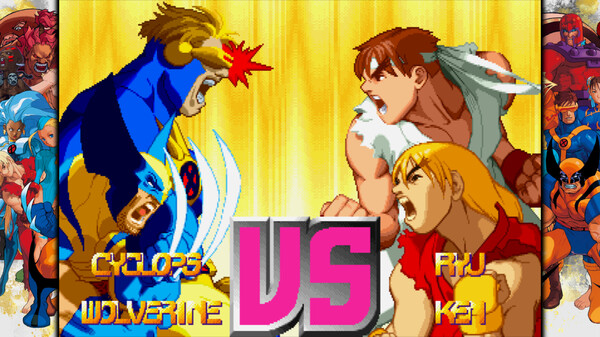 图片[1]-漫画英雄VS卡普空格斗合集/MARVEL vs. CAPCOM（v1.0.0.1）-蓝豆人-PC单机Steam游戏下载平台