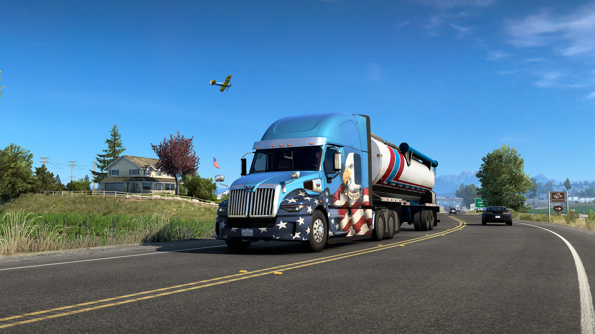 美国卡车模拟|v1.50.1.5.s|全DLC|官方中文|支持手柄|American Truck Simulator插图3