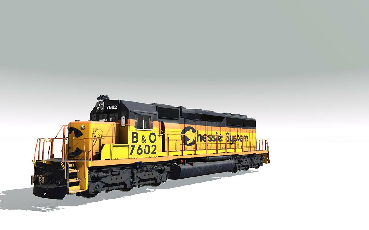 Trainz Railroad Simulator 2022: Pro Train - SD40-2 Loco Bundle 1 ...