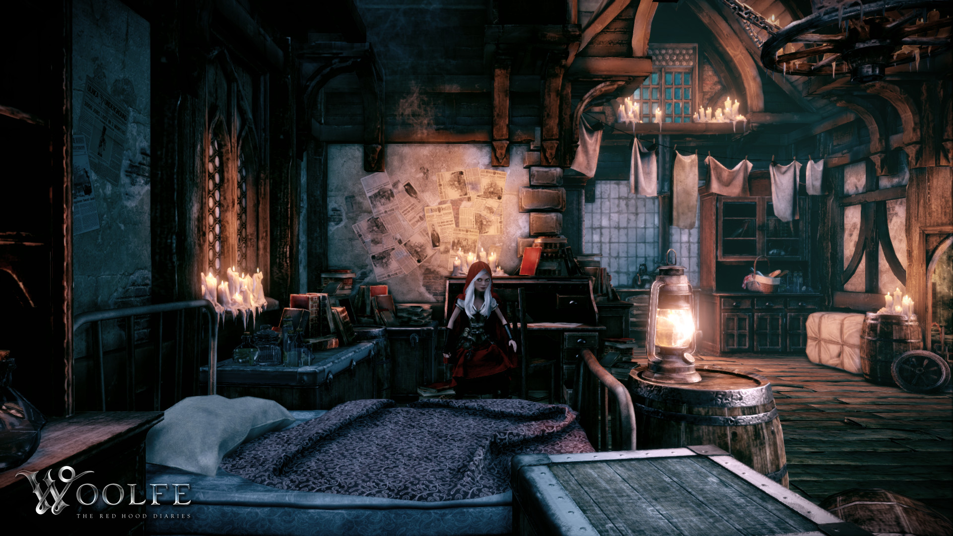 伍尔夫：小红帽日记|v1.5|汉化中文|Woolfe – The Red Hood Diaries插图2