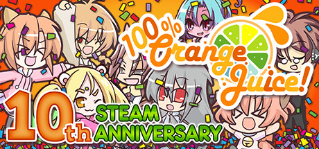 100%鲜橙汁-蓝豆人-PC单机Steam游戏下载平台