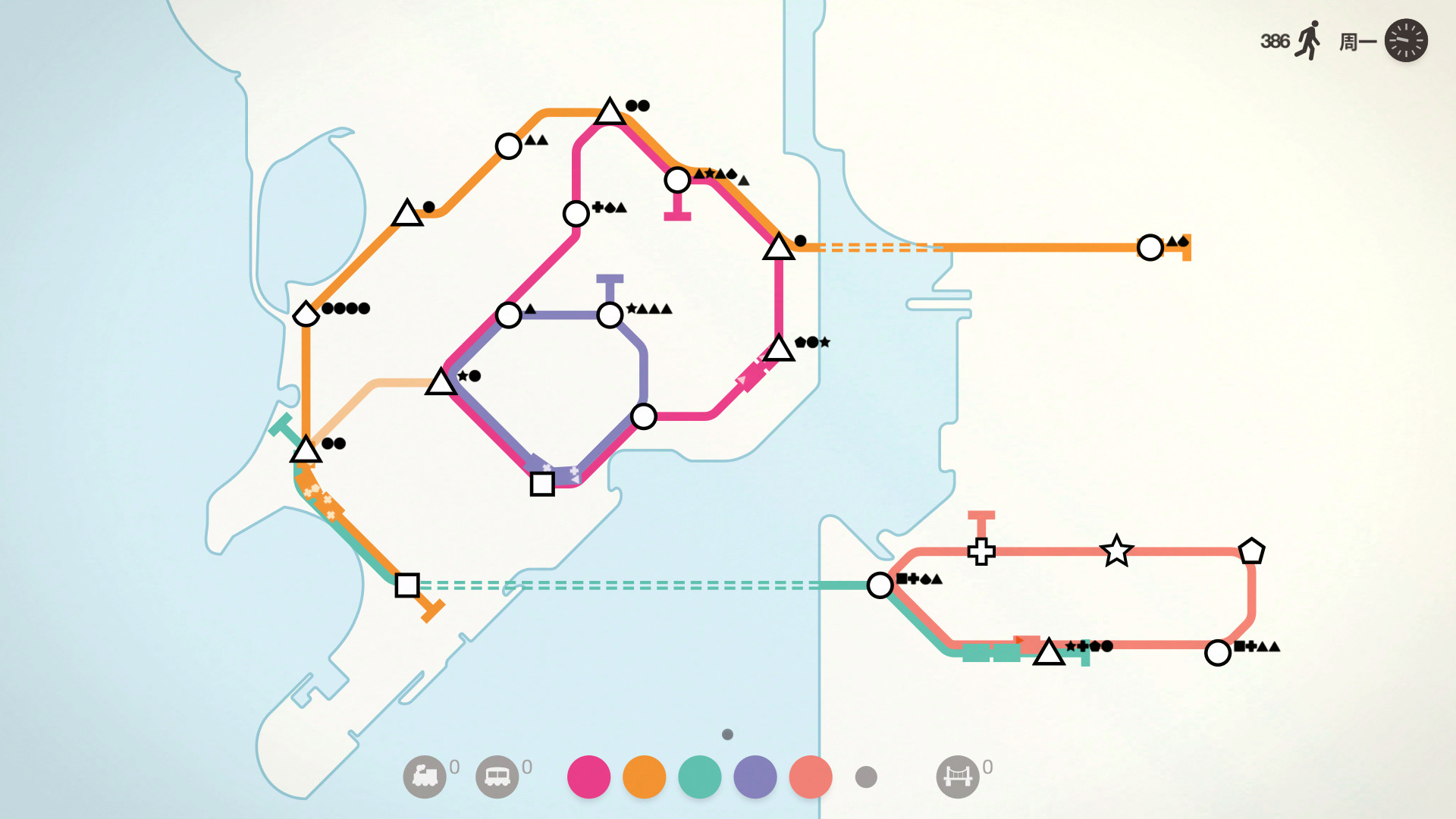迷你地铁/Mini Metro 截图 7