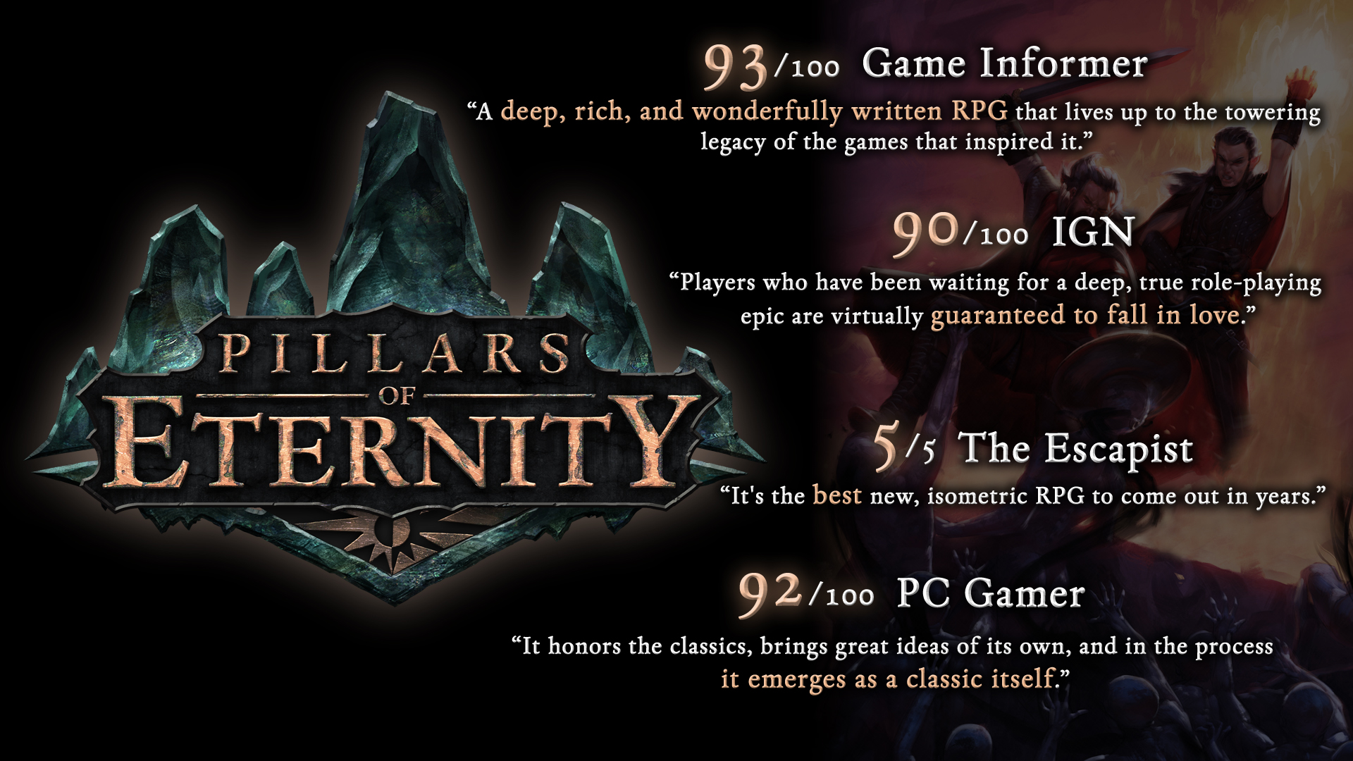 永恒之柱/Pillars of Eternity 截图 1