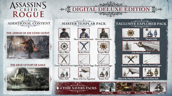 图片[2]-学习版 | 刺客信条：叛变-豪华版 Assassin’s Creed : Rogue Deluxe Edition v1.1.0 全部DLC -飞星（繁中）-飞星免费游戏仓库