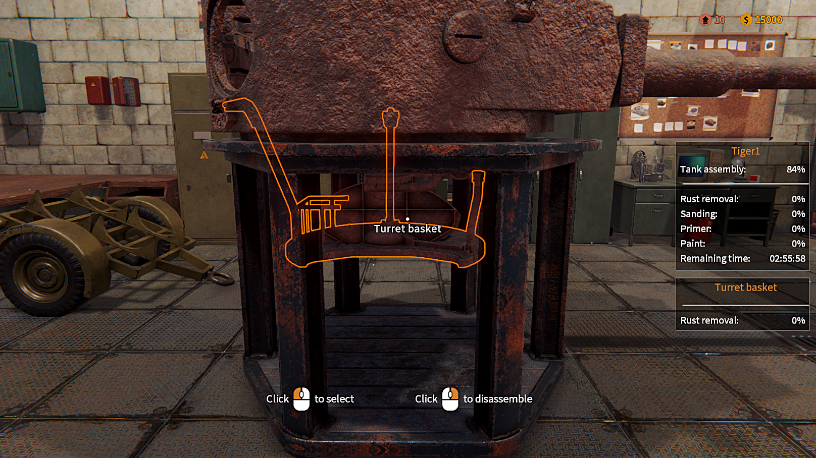 坦克维修模拟/Tank Mechanic Simulator 截图 28