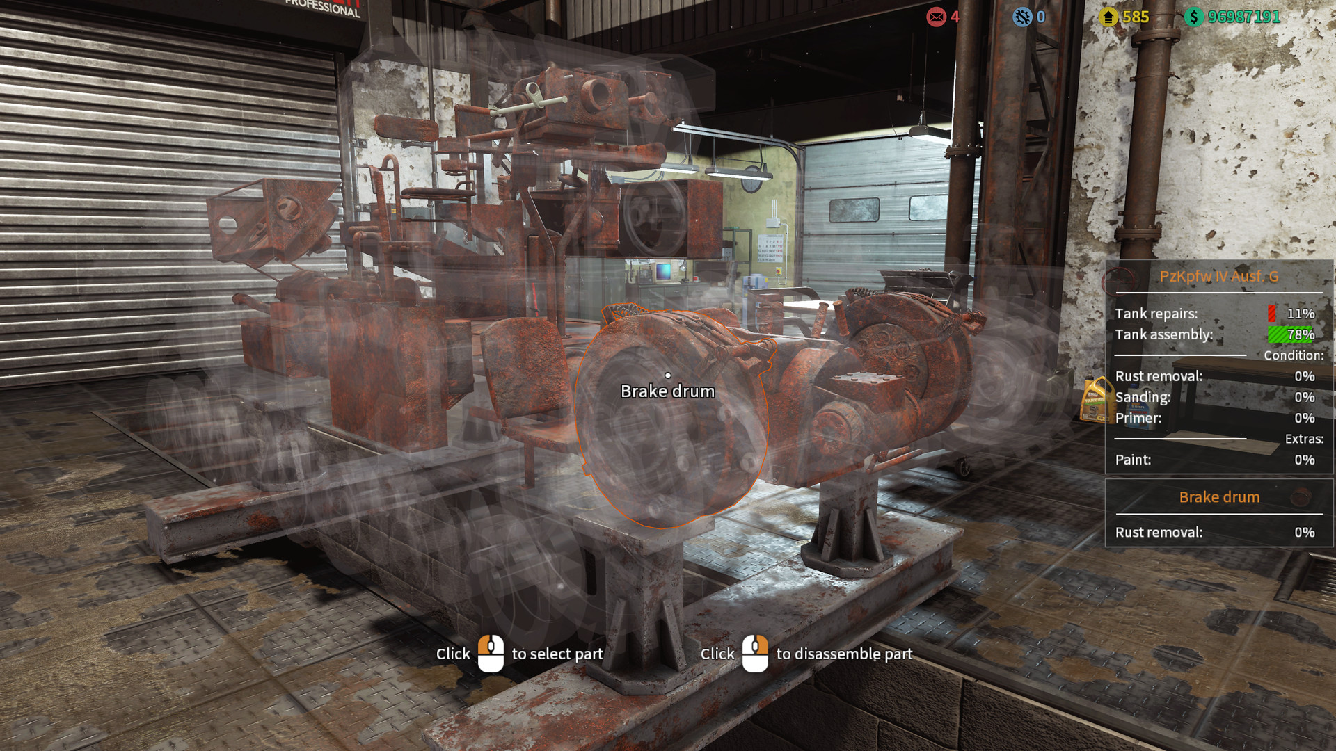 坦克维修模拟/Tank Mechanic Simulator 截图 27