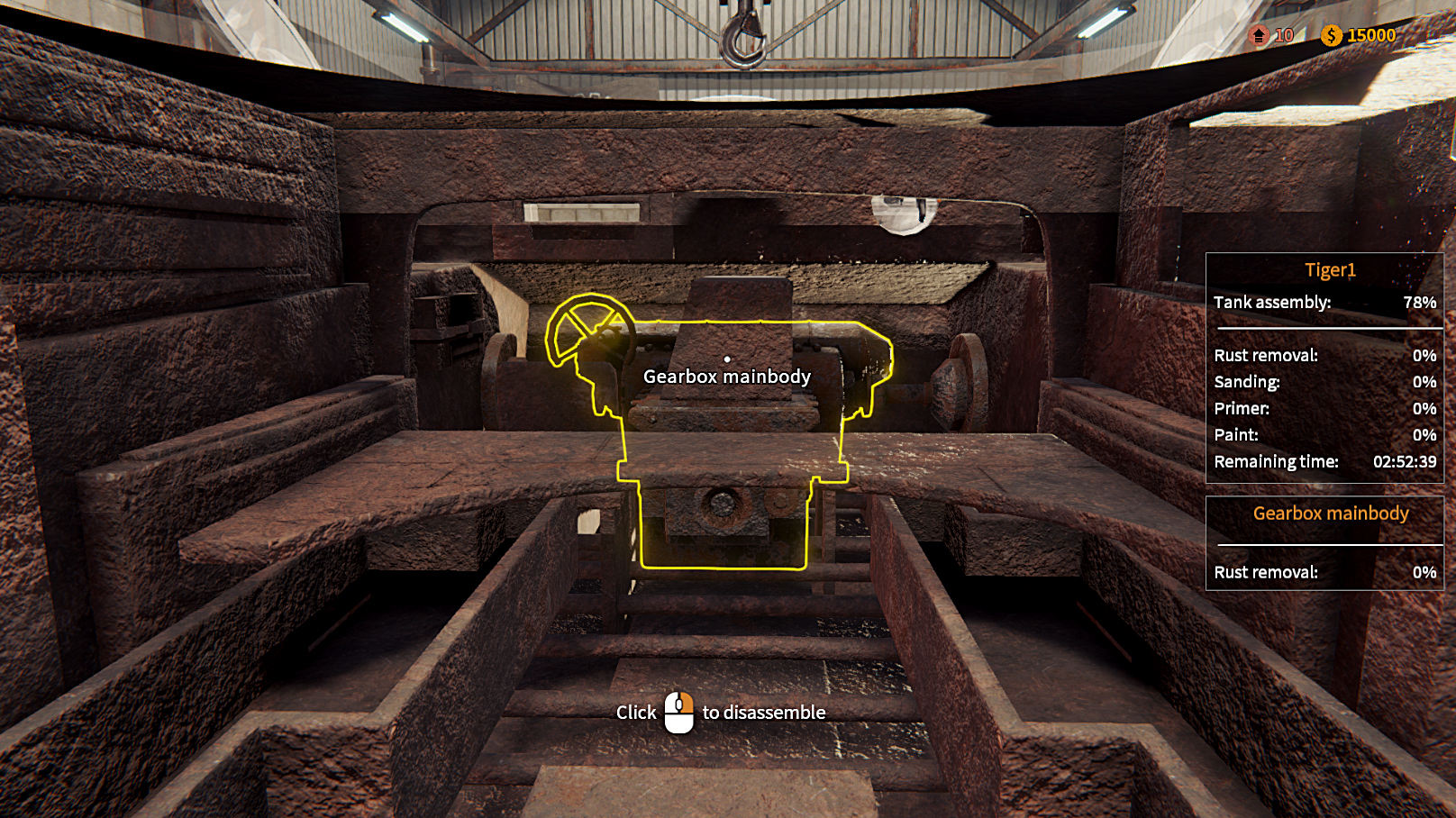 坦克维修模拟/Tank Mechanic Simulator 截图 30