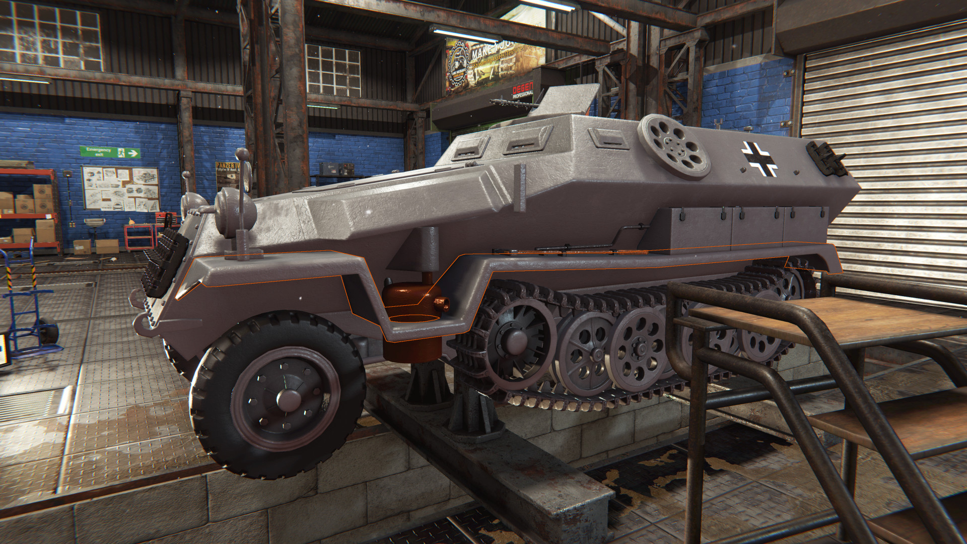 坦克修理模拟器_Tank Mechanic Simulator第2张