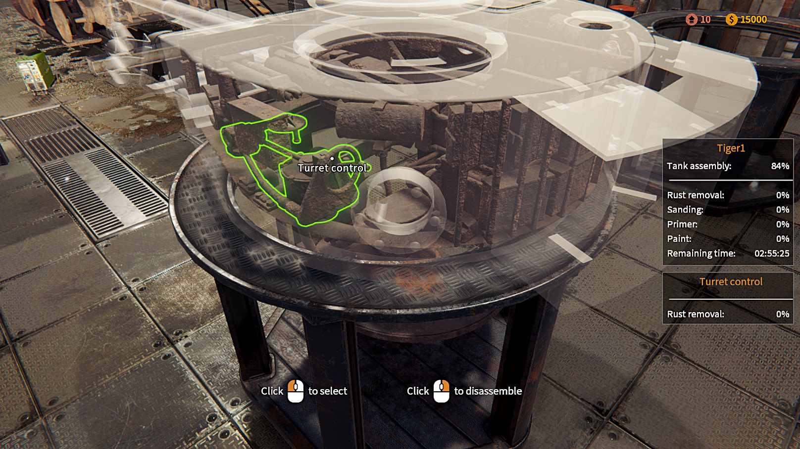 坦克维修模拟/Tank Mechanic Simulator 截图 13