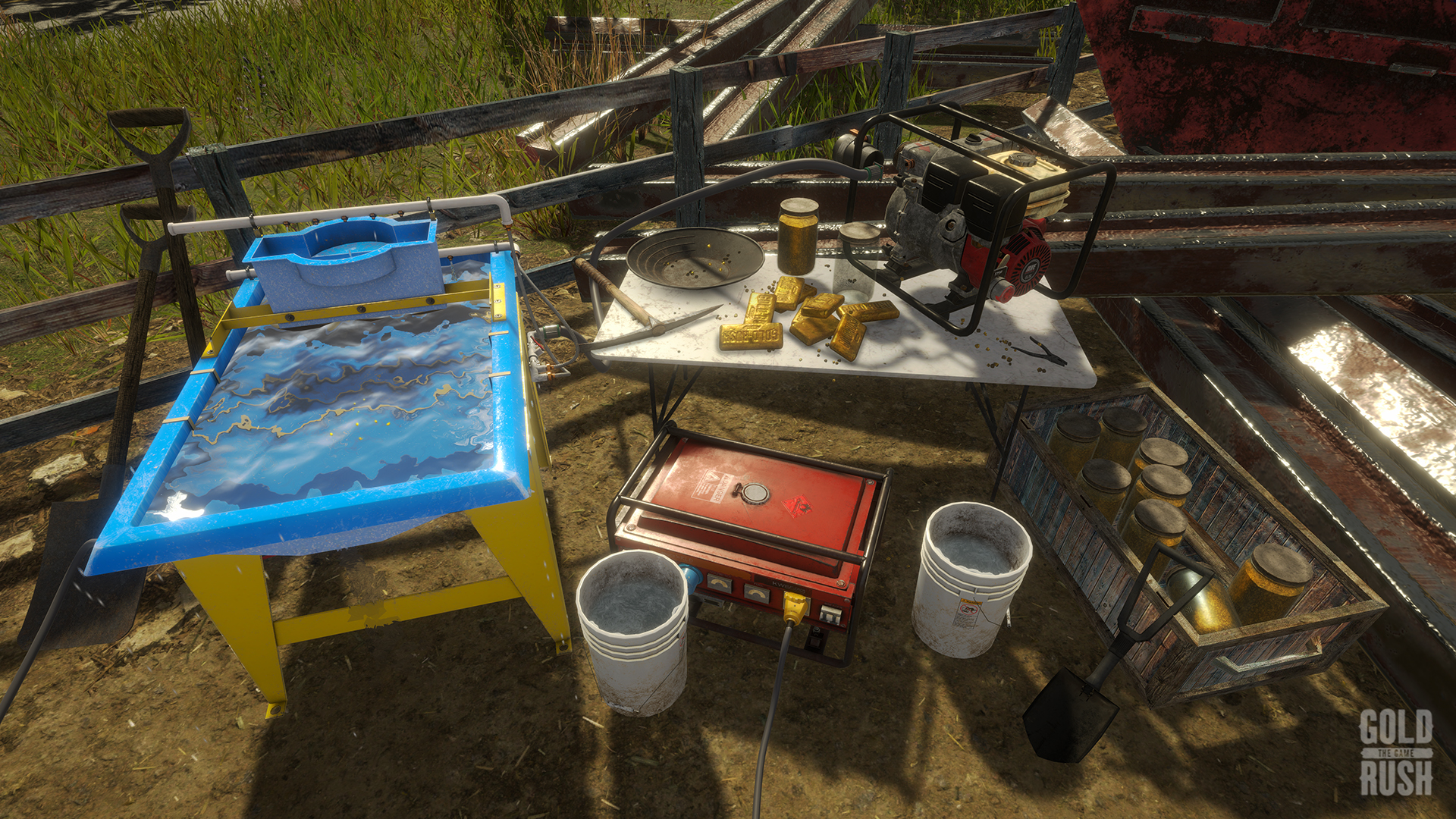 淘金热				/Gold Mining Simulator 截图 1