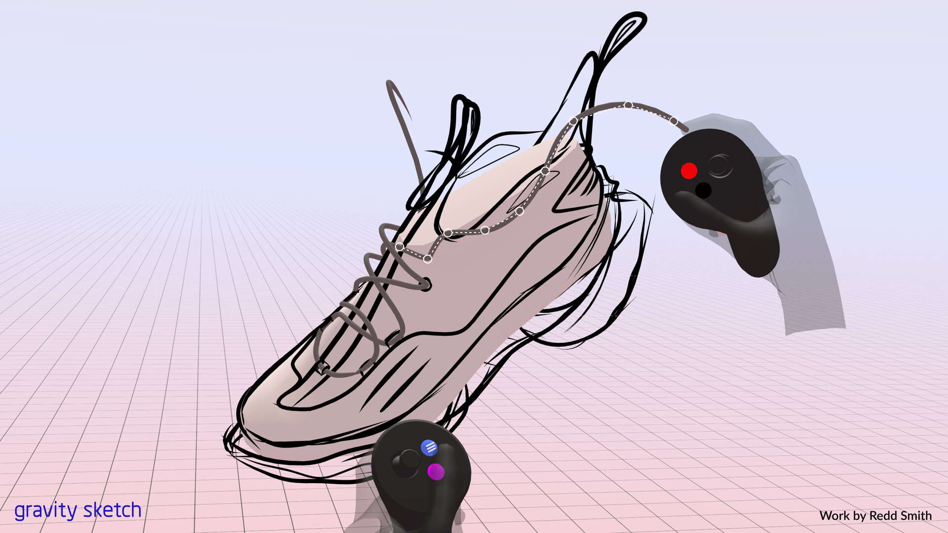 Oculus Quest 游戏《重力素描》Gravity Sketch