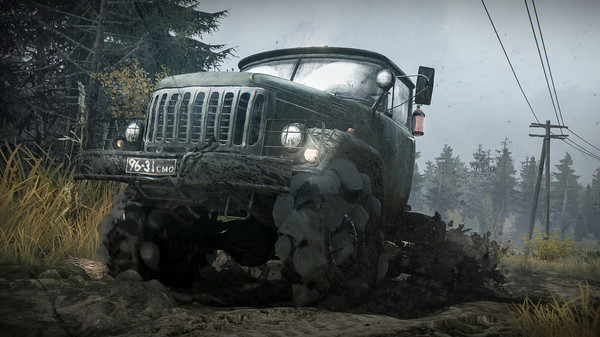 旋转轮胎：泥泞奔驰/Spintires: MudRunner-小树基地