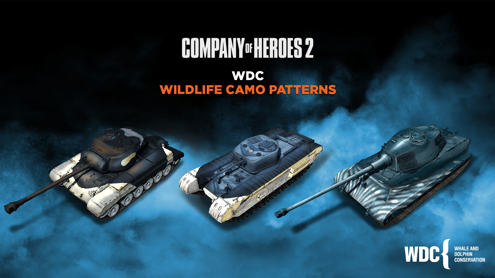 Company of Heroes 2 - Whale and Dolphin Conservation Charity Pattern Pack