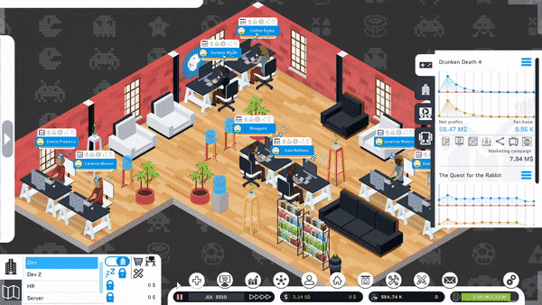 城市游戏工作室|City Game Studio: a tycoon about game dev|官方简体中文插图2-小白游戏网 城市游戏工作室|City Game Studio: a tycoon about game dev|官方简体中文插图2-小白游戏网