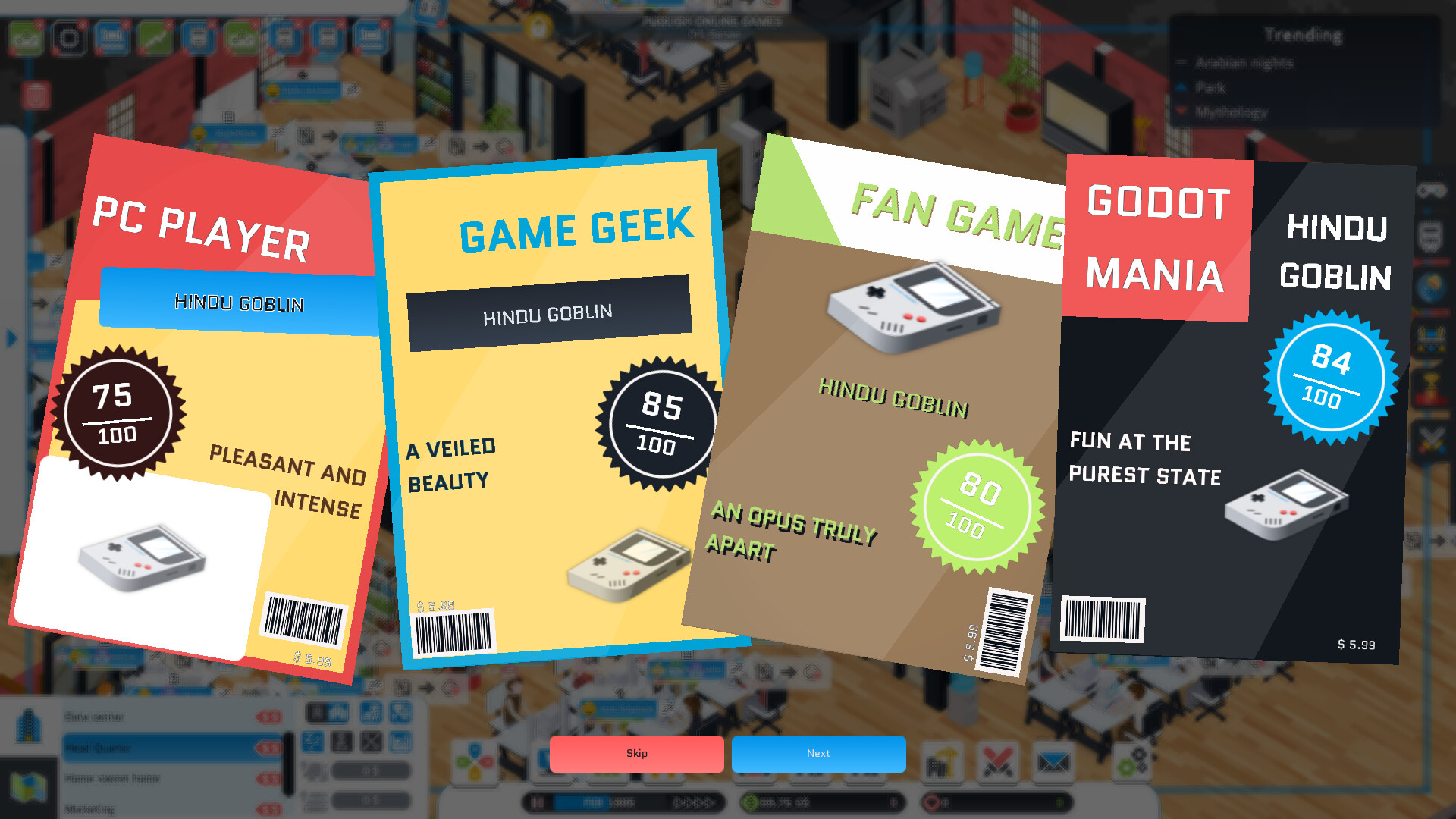 城市游戏工作室/City Game Studio: a tycoon about game dev 截图 1