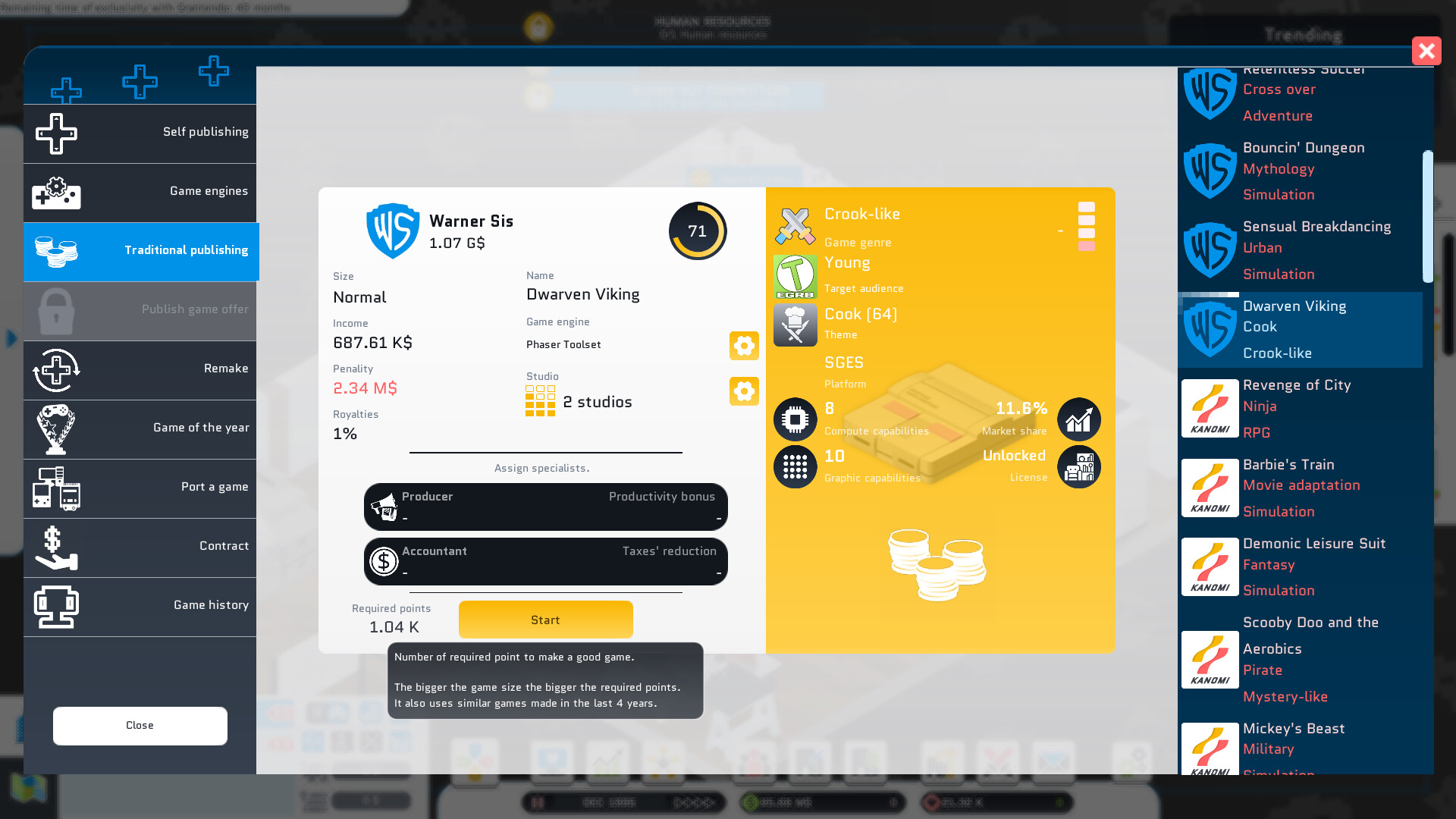 城市游戏工作室/City Game Studio: a tycoon about game dev 截图 17