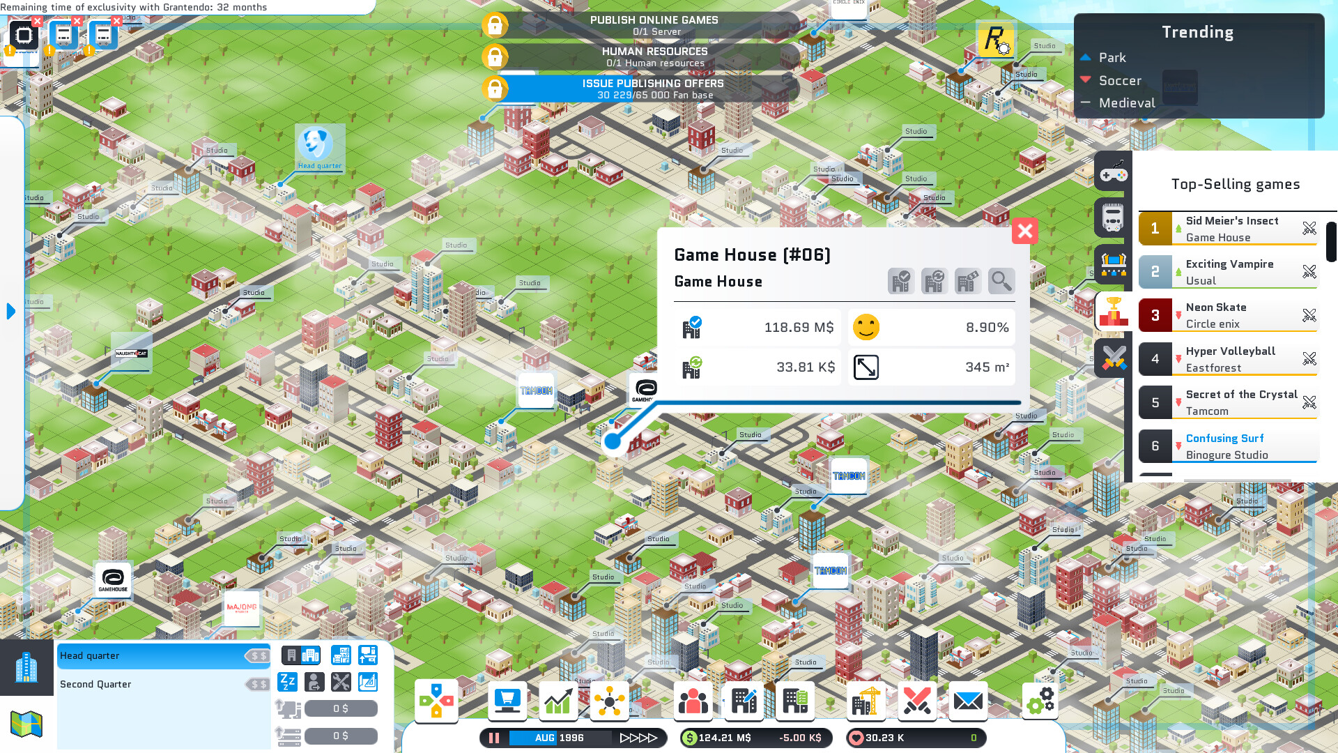 城市游戏工作室/City Game Studio: a tycoon about game dev 截图 5