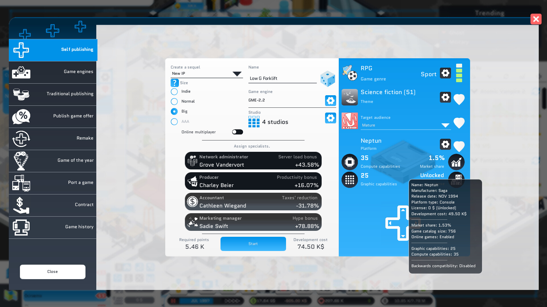 城市游戏工作室/City Game Studio: a tycoon about game dev 截图 20