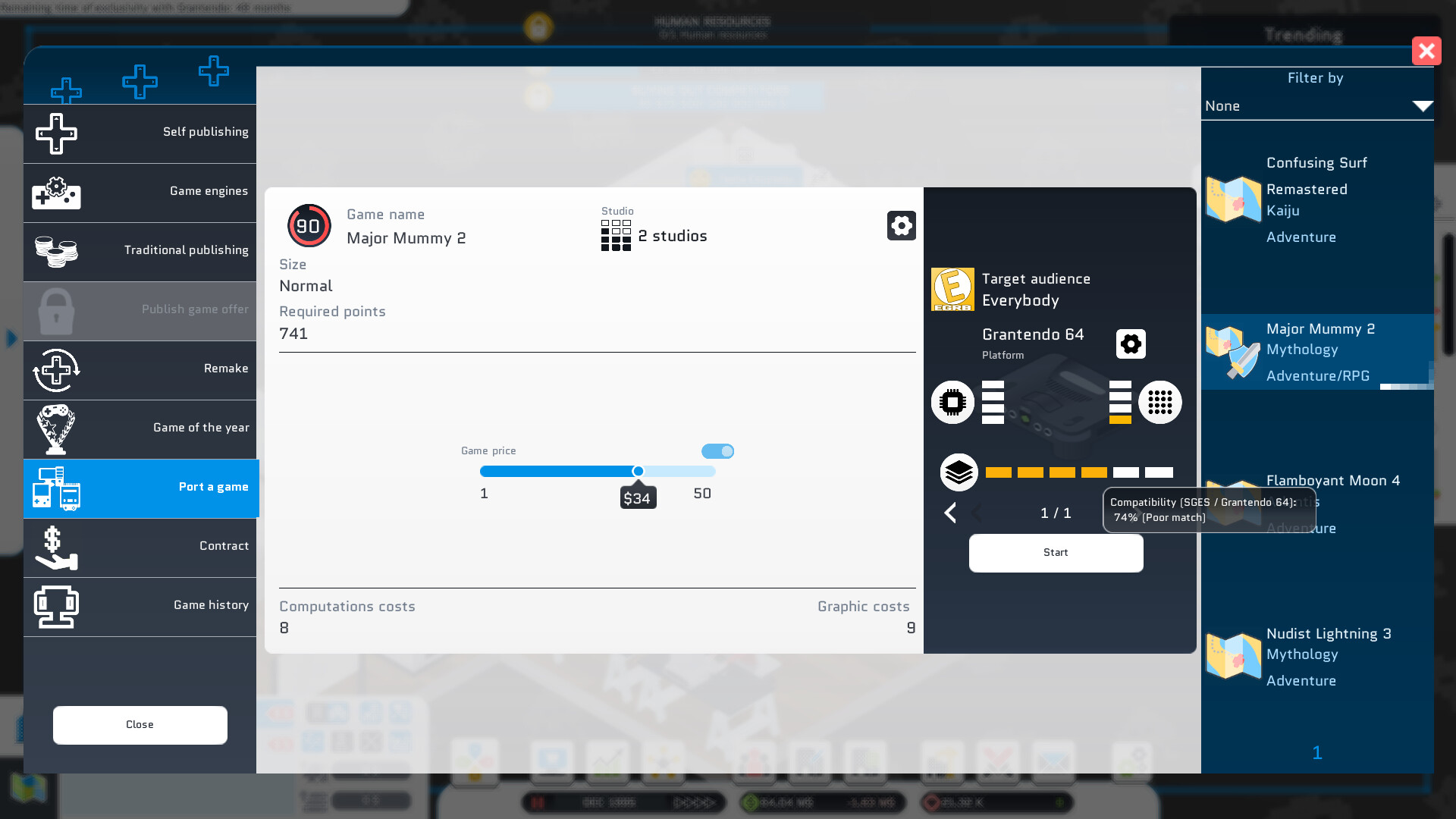 城市游戏工作室/City Game Studio: a tycoon about game dev 截图 7