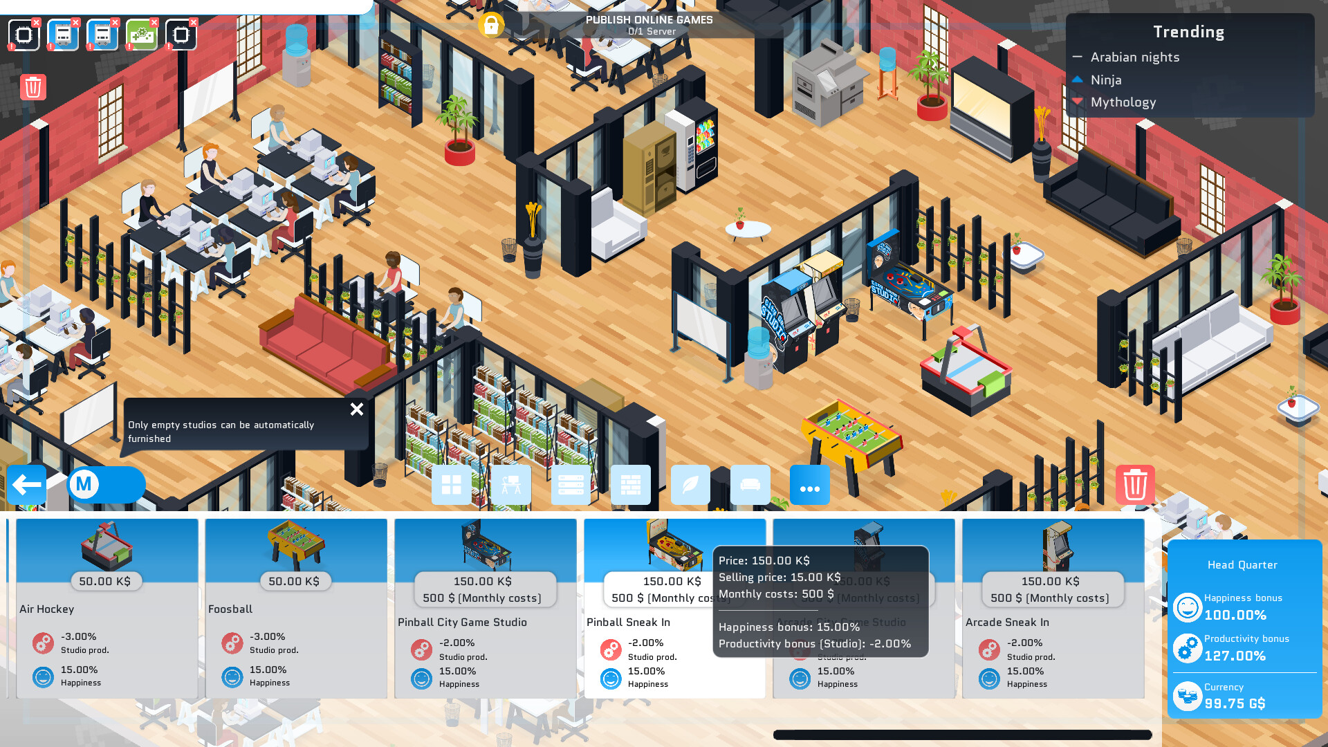 城市游戏工作室/City Game Studio: a tycoon about game dev 截图 12