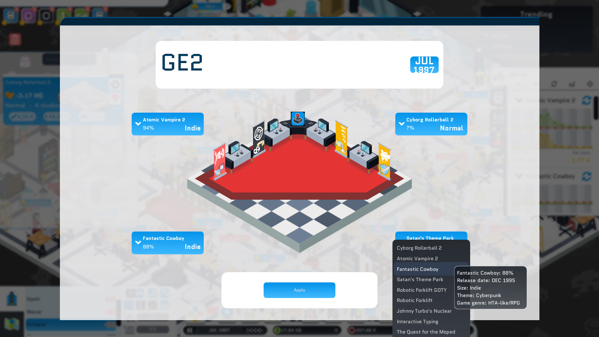 城市游戏工作室/City Game Studio: a tycoon about game dev 截图 18