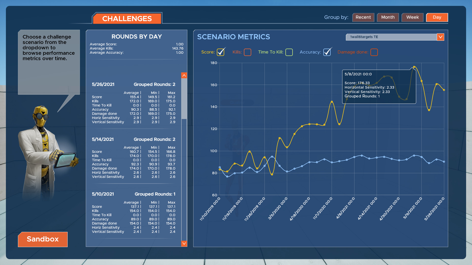 枪法模拟器/KovaaK's 截图 17