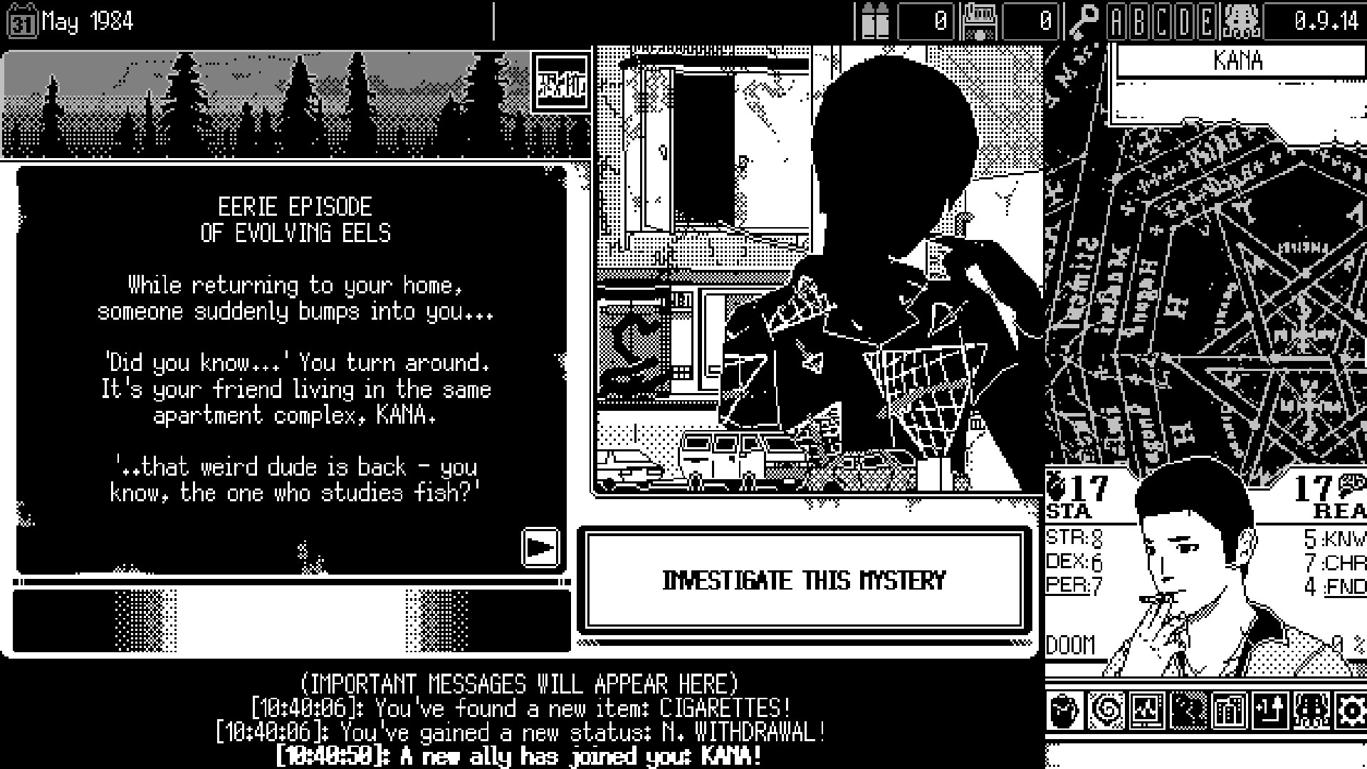 《恐怖的世界/恐怖の世界/WORLD OF HORROR》|V1.0E|中文 《恐怖的世界/恐怖の世界/WORLD OF HORROR》|V1.0E|中文