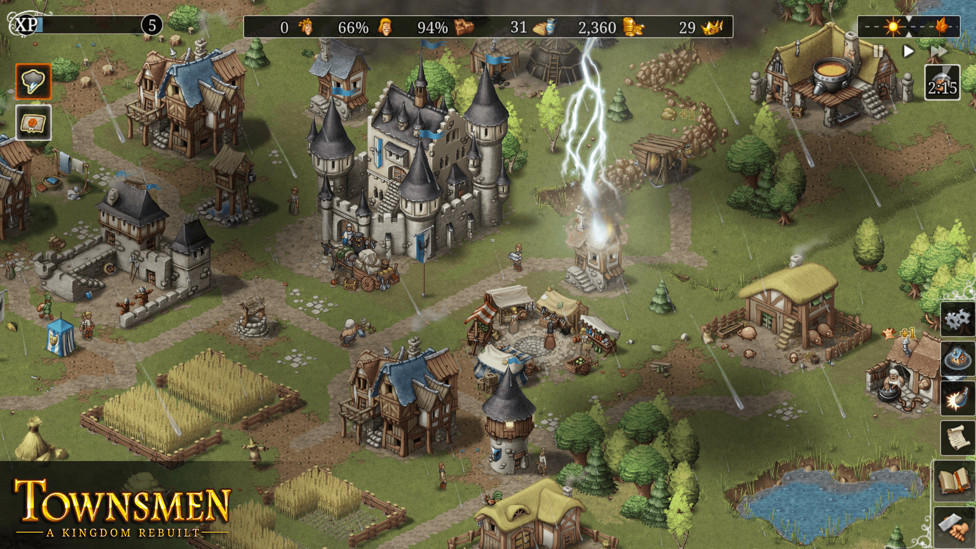 家园：重建王国		/Townsmen - A Kingdom Rebuilt 截图 6