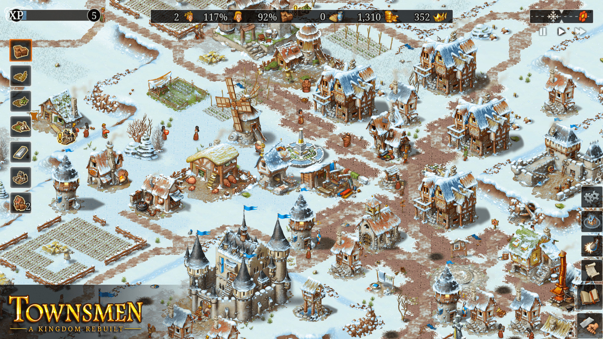家园：重建王国		/Townsmen - A Kingdom Rebuilt 截图 8